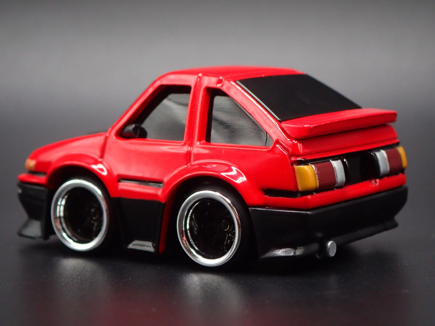 1983-1987 TOYOTA SPRINTER AE86 RED TUNED JDM 1/64 SCALE DIECAST MODEL CAR