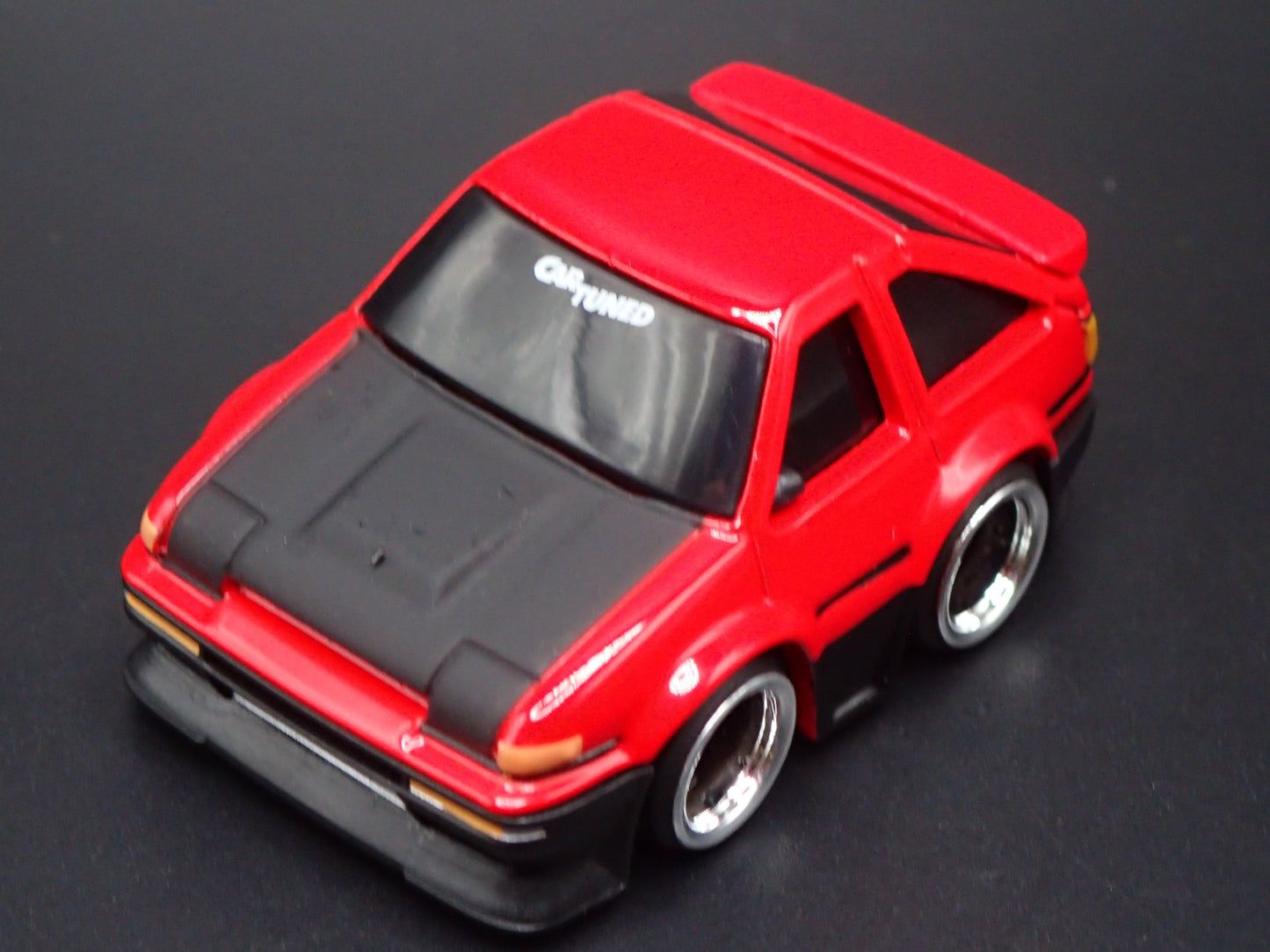 1983-1987 TOYOTA SPRINTER AE86 RED TUNED JDM 1/64 SCALE DIECAST MODEL CAR
