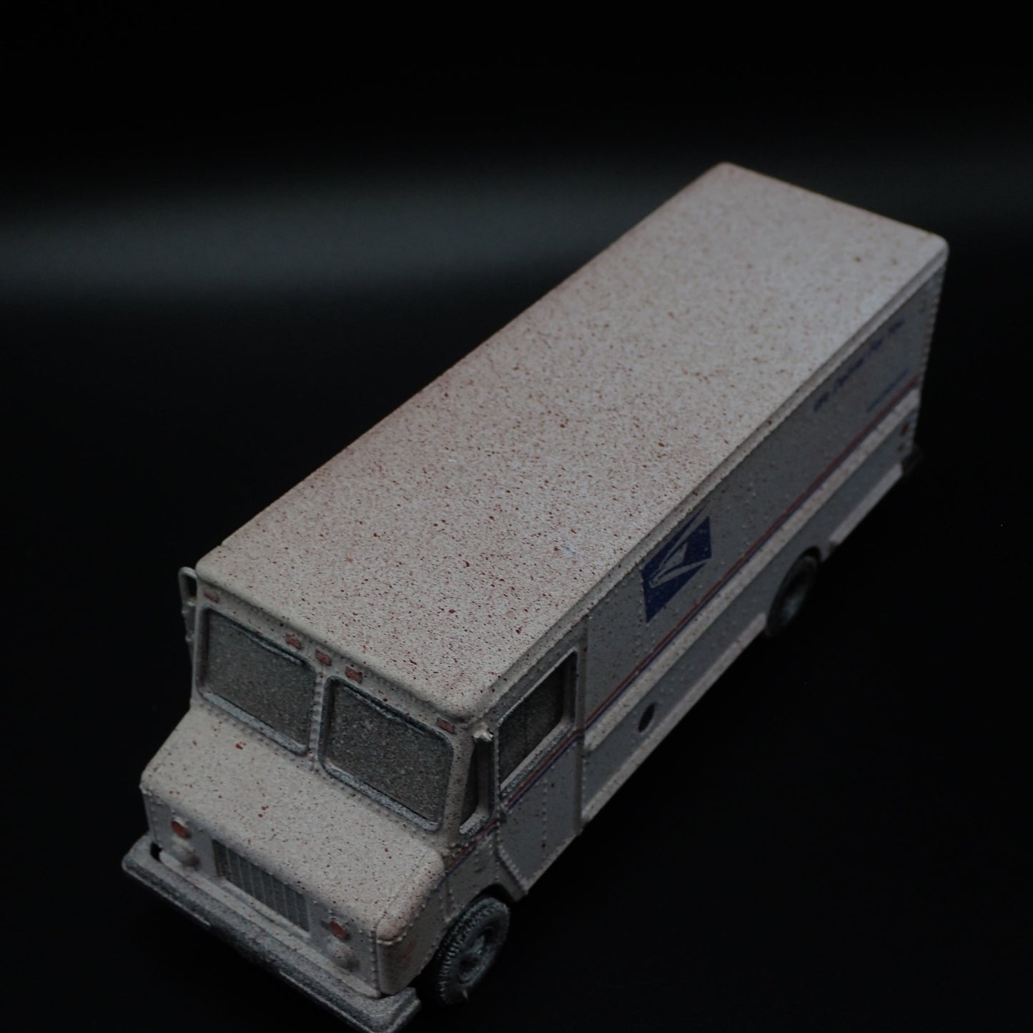 USPS UNITED STATES POSTAL SERVICE DELIVERY VAN ABANDON 1:64 SCALE DIECAST MODEL