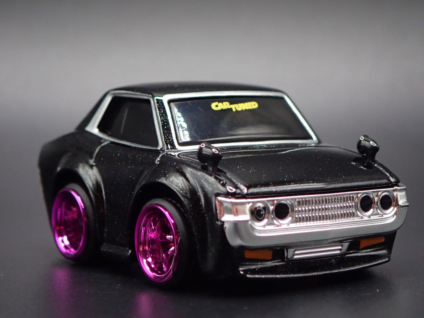 1970-1977 TOYOTA CELICA GT CAR TUNED BLACK JDM 1:64 SCALE DIECAST MODEL CAR