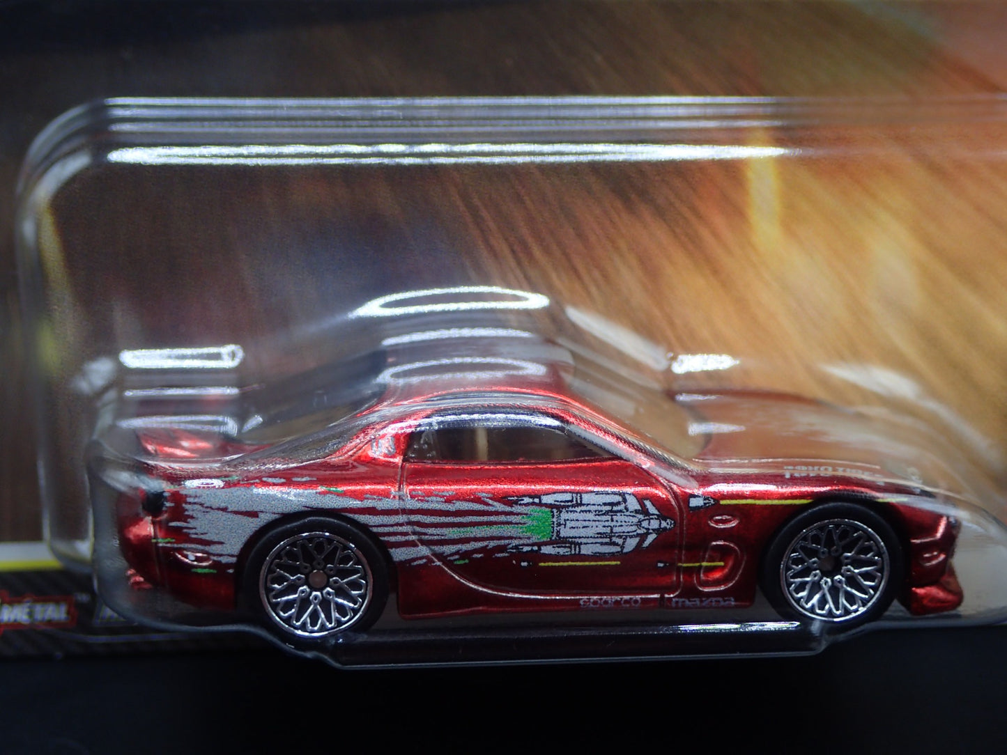 2026 HOT WHEELS PREMIUM FAST & FURIOUS 25YR 1/5 1995 MAZDA RX7 RED CHASE