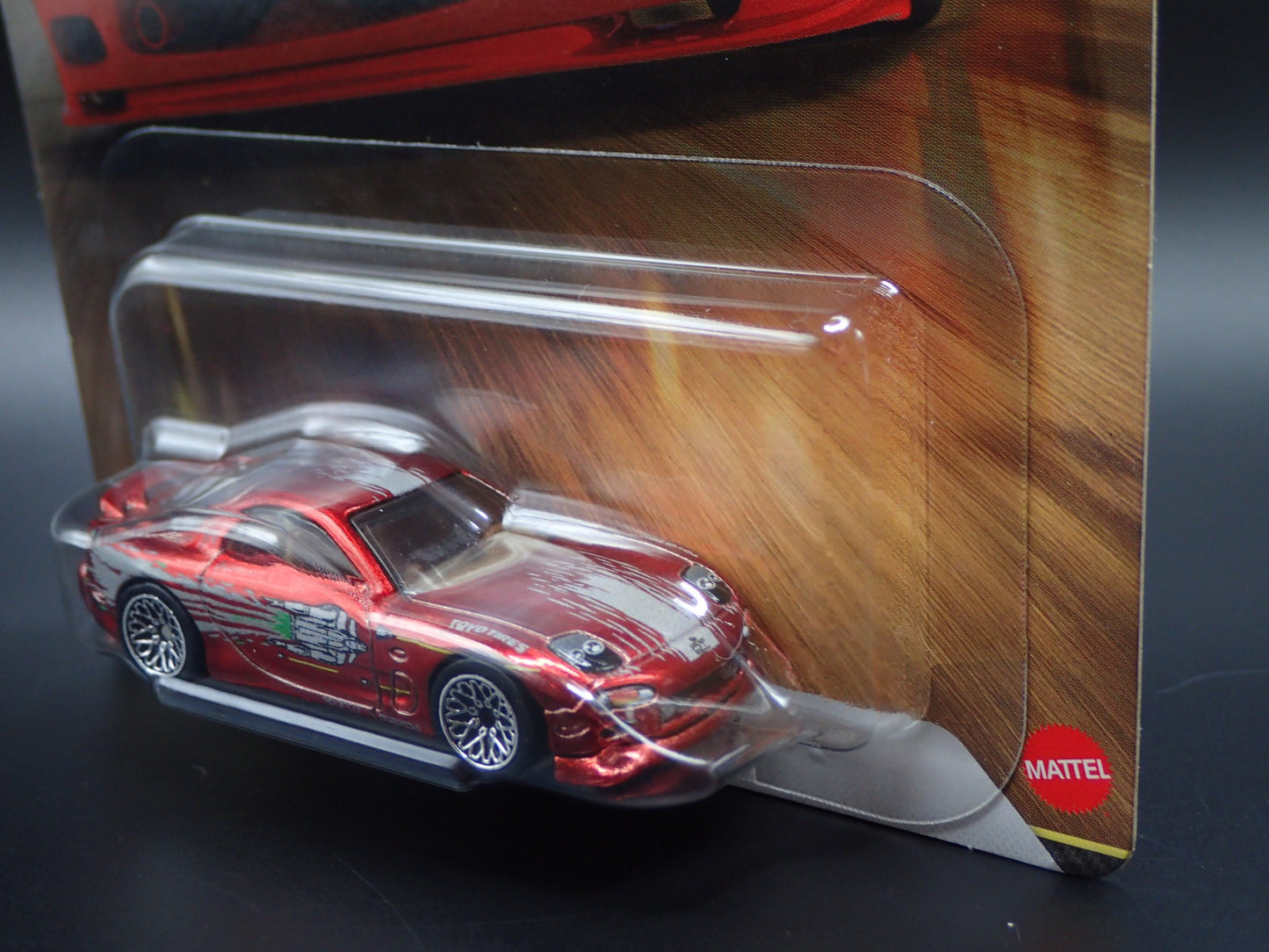 2026 HOT WHEELS PREMIUM FAST & FURIOUS 25YR 1/5 1995 MAZDA RX7 RED CHASE