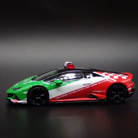 2019-2024 LAMBORGHINI HURACAN EVO BOLOGNA AIRPORT 1:64 SCALE DIECAST MODEL CAR