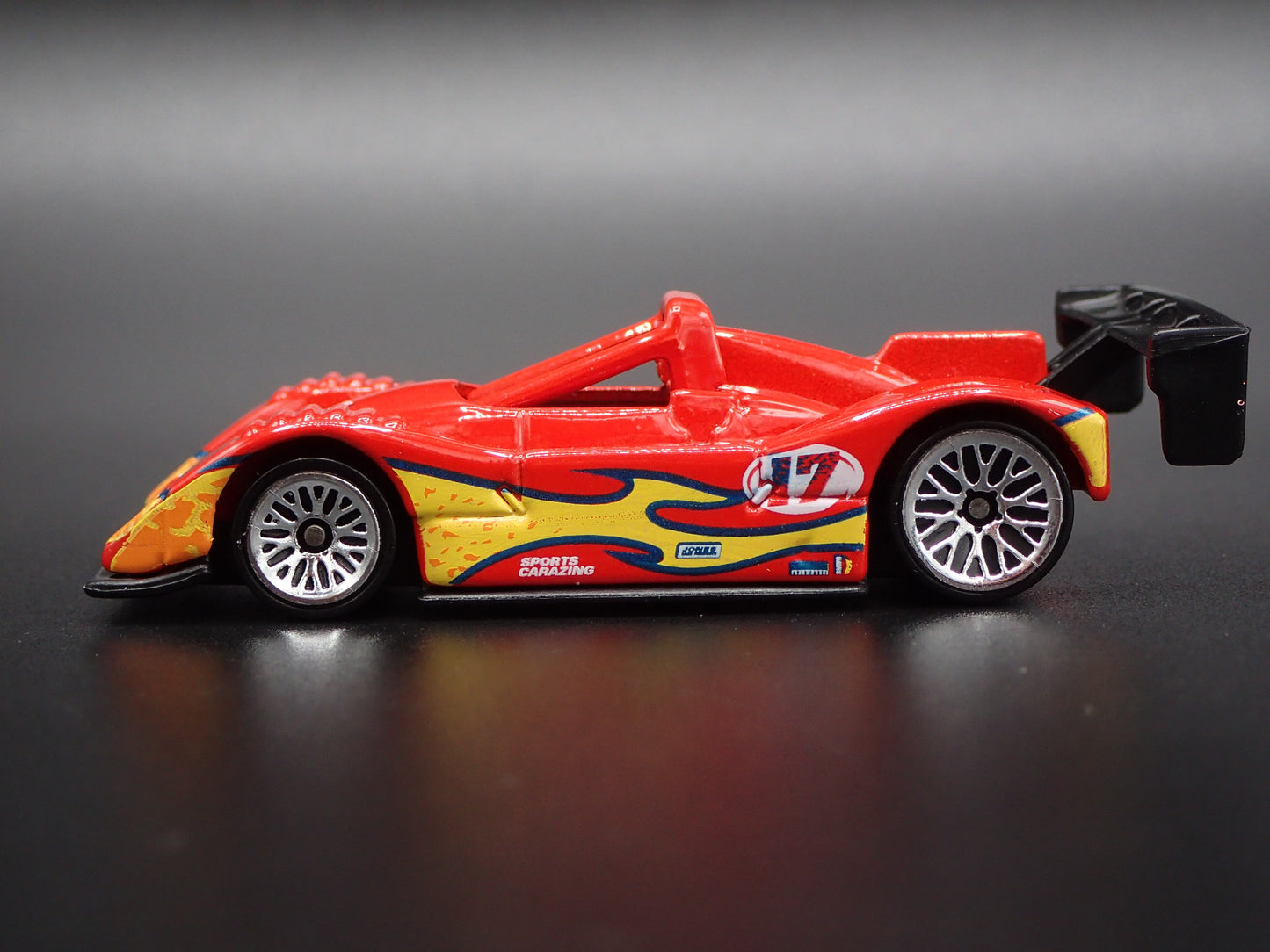 1994-2000 FERRARI 333 SP RACE CAR RED 1:64 SCALE DIORAMA DIECAST MODEL CAR