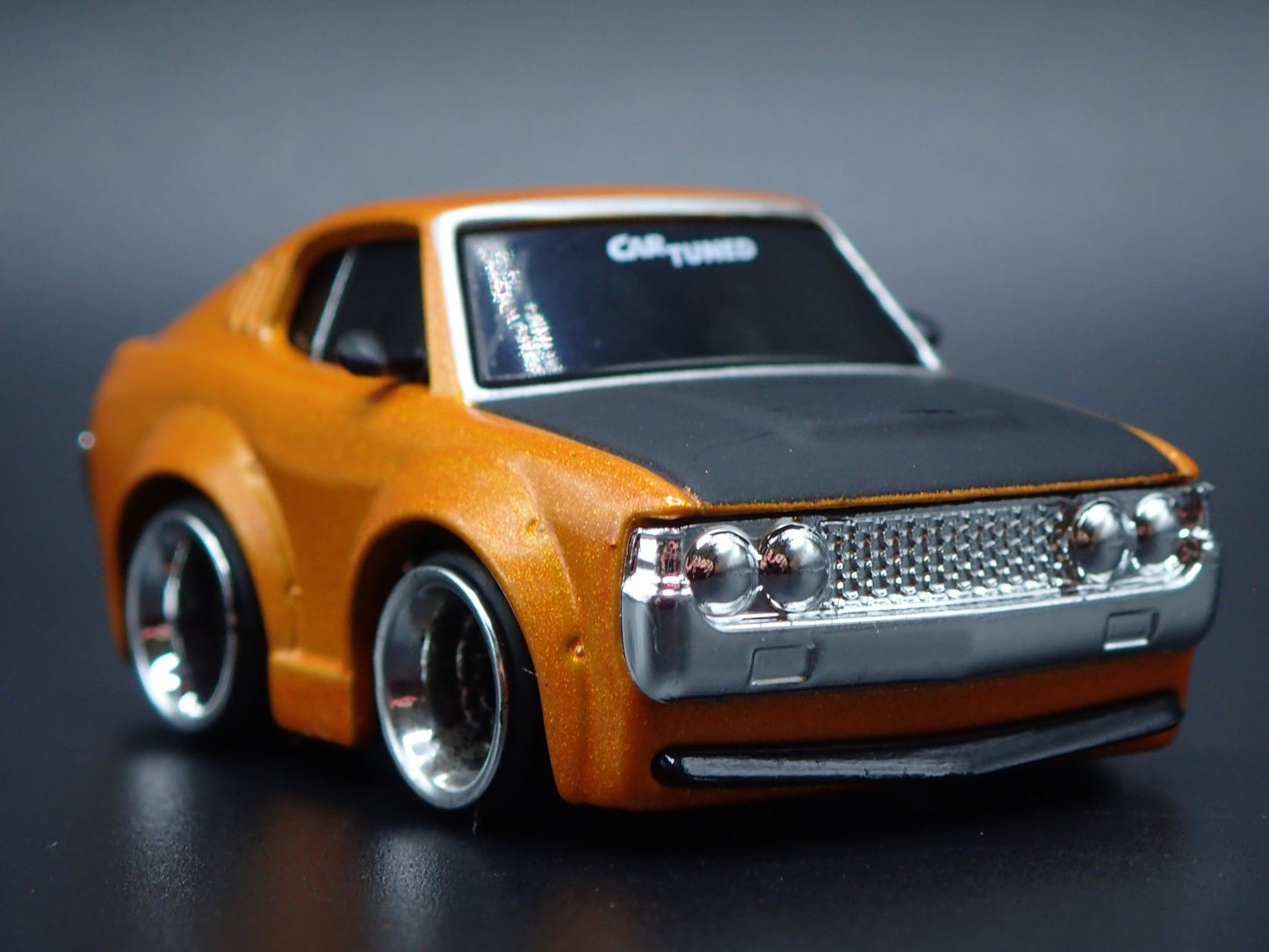 1970-1977 TOYOTA CELICA CAR TUNED ORNGE JDM 1:64 SCALE DIORAMA DIECAST MODEL CAR