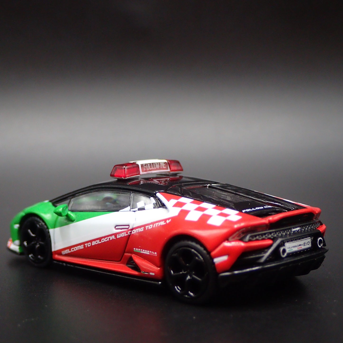 2019-2024 LAMBORGHINI HURACAN EVO BOLOGNA AIRPORT 1:64 SCALE DIECAST MODEL CAR