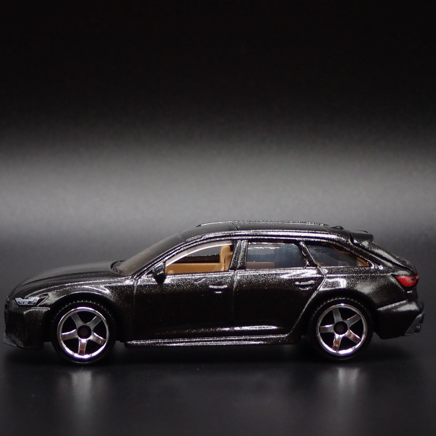 2019-2025 AUDI AVANT RS6 STATION WAGON BLACK 1/64 SCALE DIECAST MODEL CAR