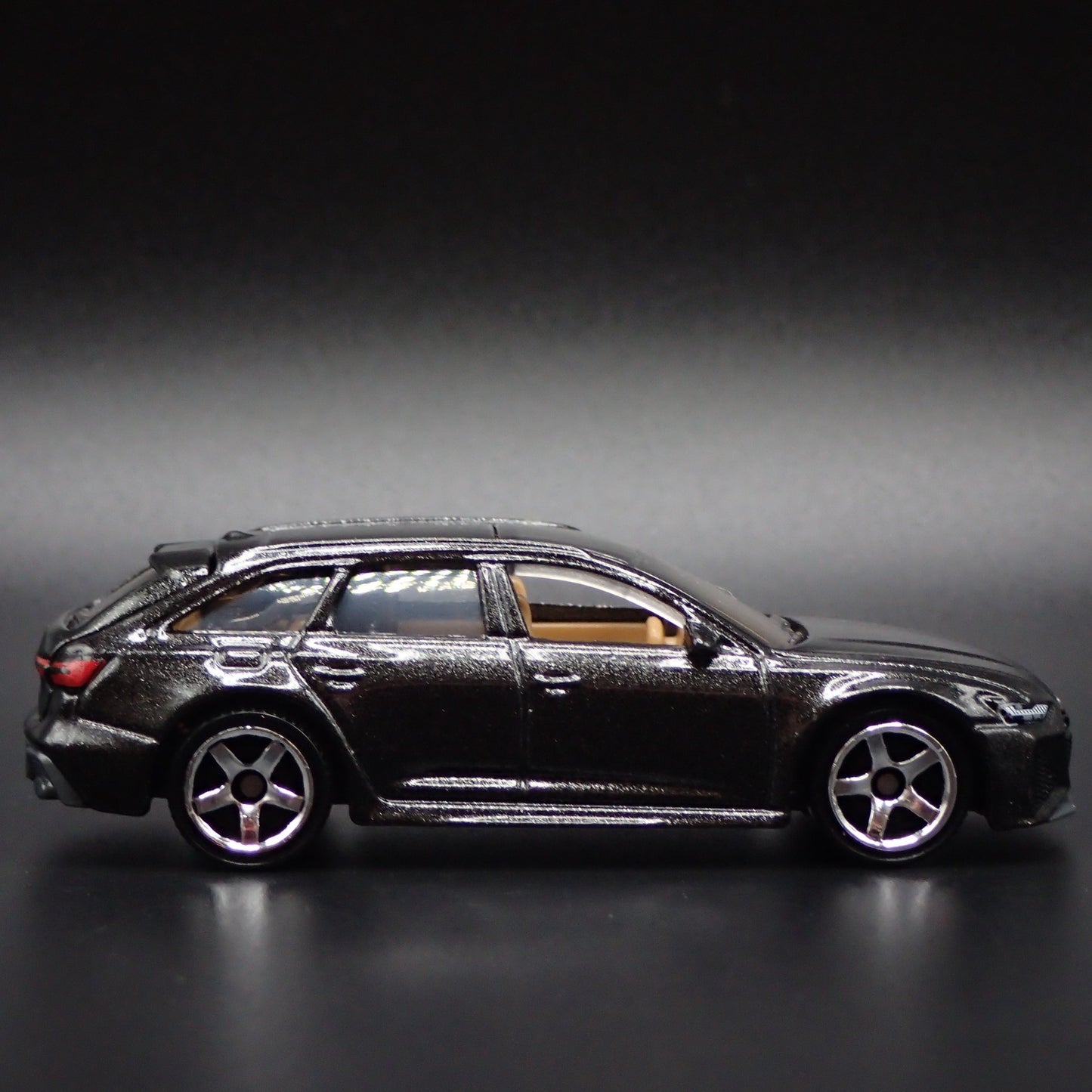 2019-2025 AUDI AVANT RS6 STATION WAGON BLACK 1/64 SCALE DIECAST MODEL CAR
