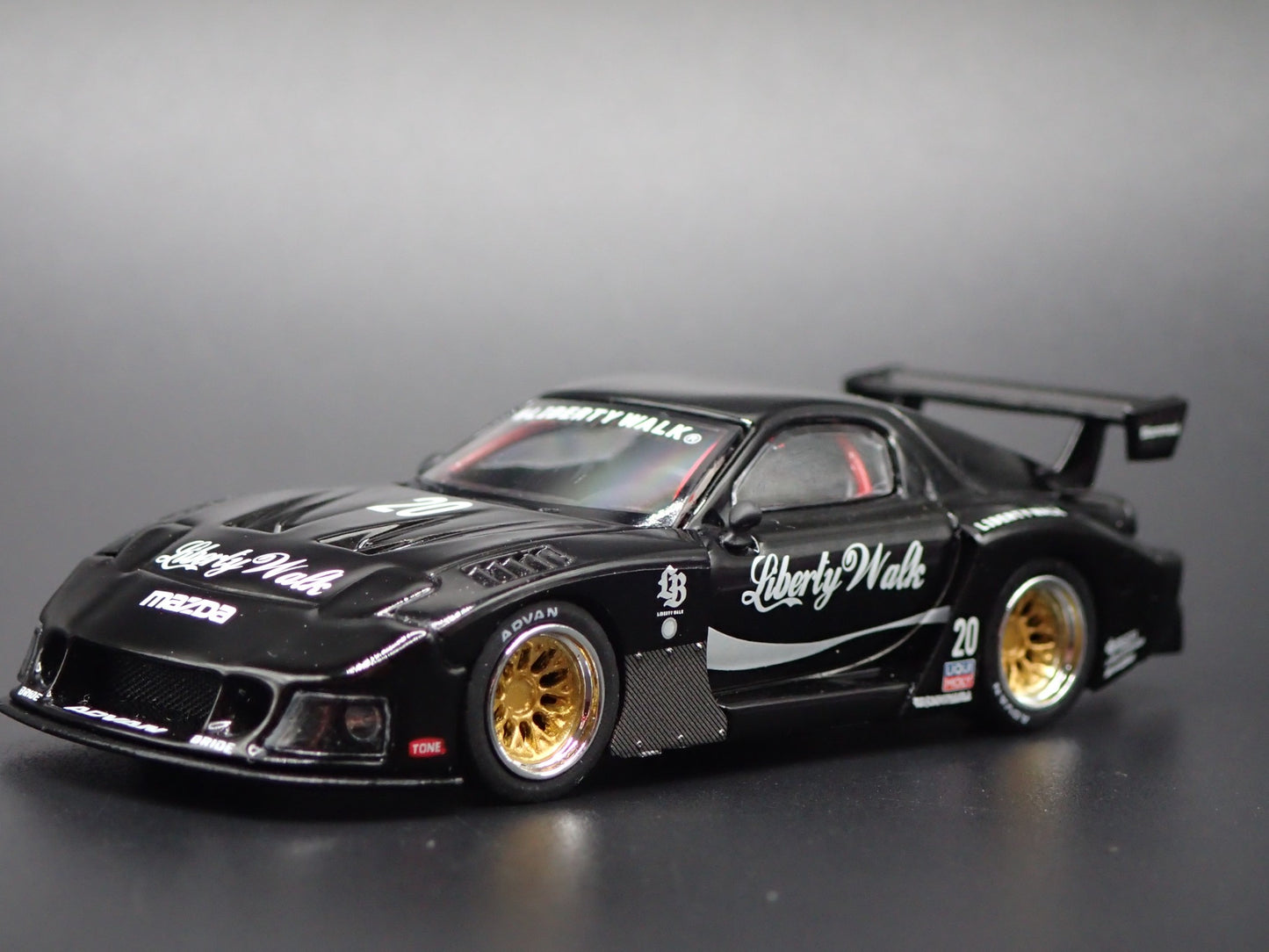 MAZDA RX7 FD3S LB-SUPER SILHOUETTE LIBERTY WALK JDM 1:64 SCALE DIECAST MODEL CAR