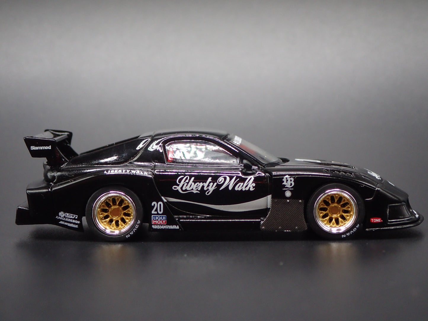 MAZDA RX7 FD3S LB-SUPER SILHOUETTE LIBERTY WALK JDM 1:64 SCALE DIECAST MODEL CAR