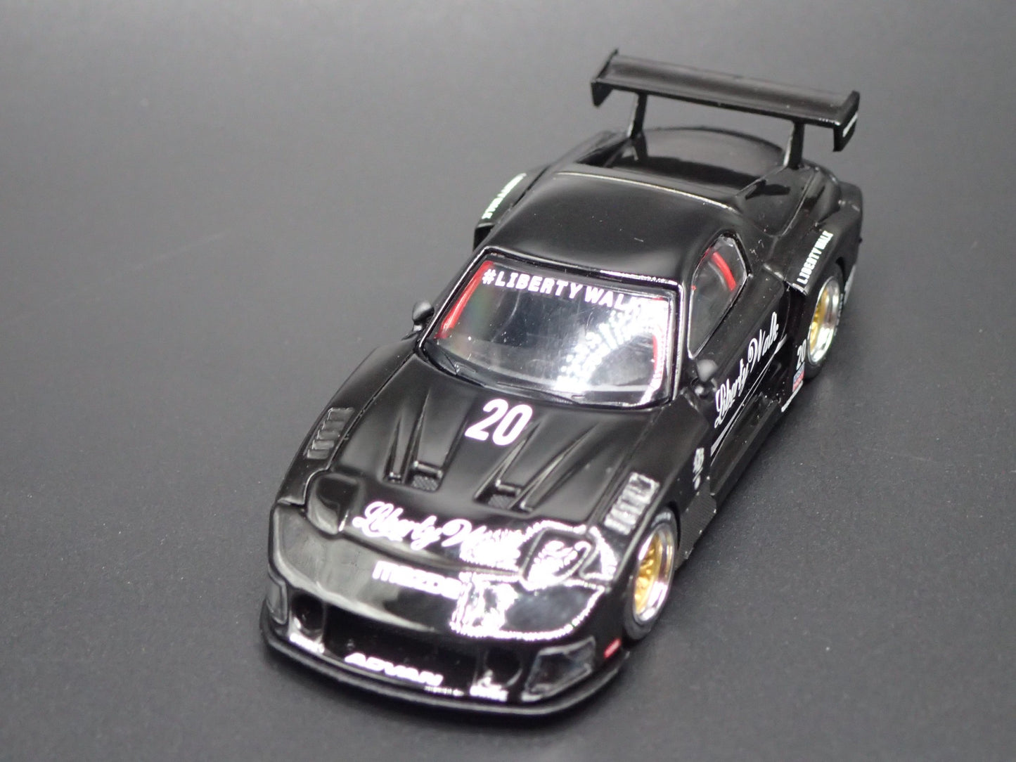 MAZDA RX7 FD3S LB-SUPER SILHOUETTE LIBERTY WALK JDM 1:64 SCALE DIECAST MODEL CAR