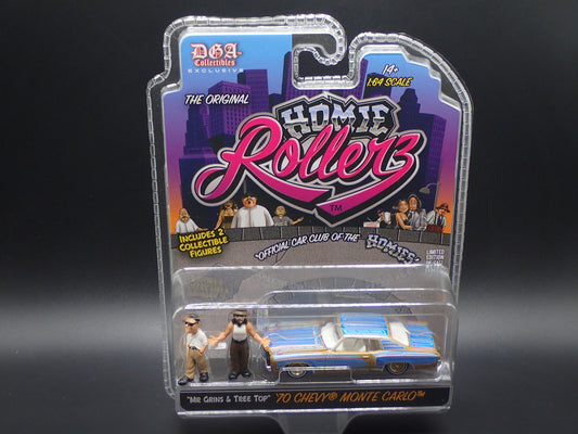 2025 GREENLIGHT GREEN MACHINE 1970 CHEVY MONTE CARLO HOMIE ROLLERZ GOLD CHASE