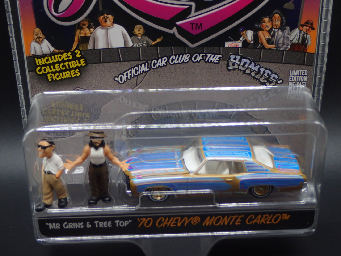 2025 GREENLIGHT GREEN MACHINE 1970 CHEVY MONTE CARLO HOMIE ROLLERZ GOLD CHASE