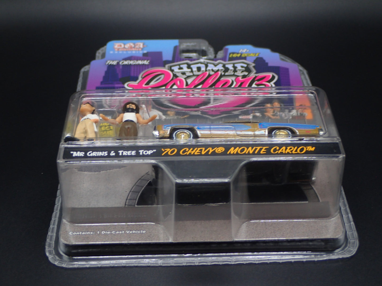 2025 GREENLIGHT GREEN MACHINE 1970 CHEVY MONTE CARLO HOMIE ROLLERZ GOLD CHASE
