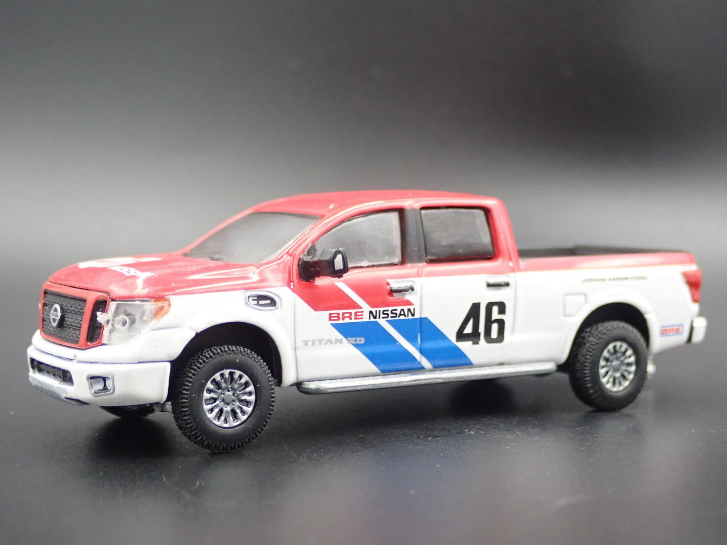 2016-2024 NISSAN TITAN XD PRO-4X TRUCK W HITCH BRE 1:64 SCALE DIECAST MODEL CAR