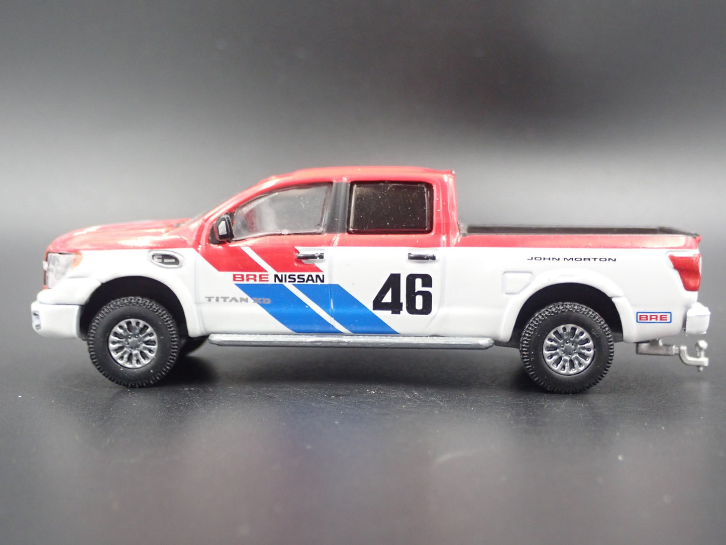 2016-2024 NISSAN TITAN XD PRO-4X TRUCK W HITCH BRE 1:64 SCALE DIECAST MODEL CAR