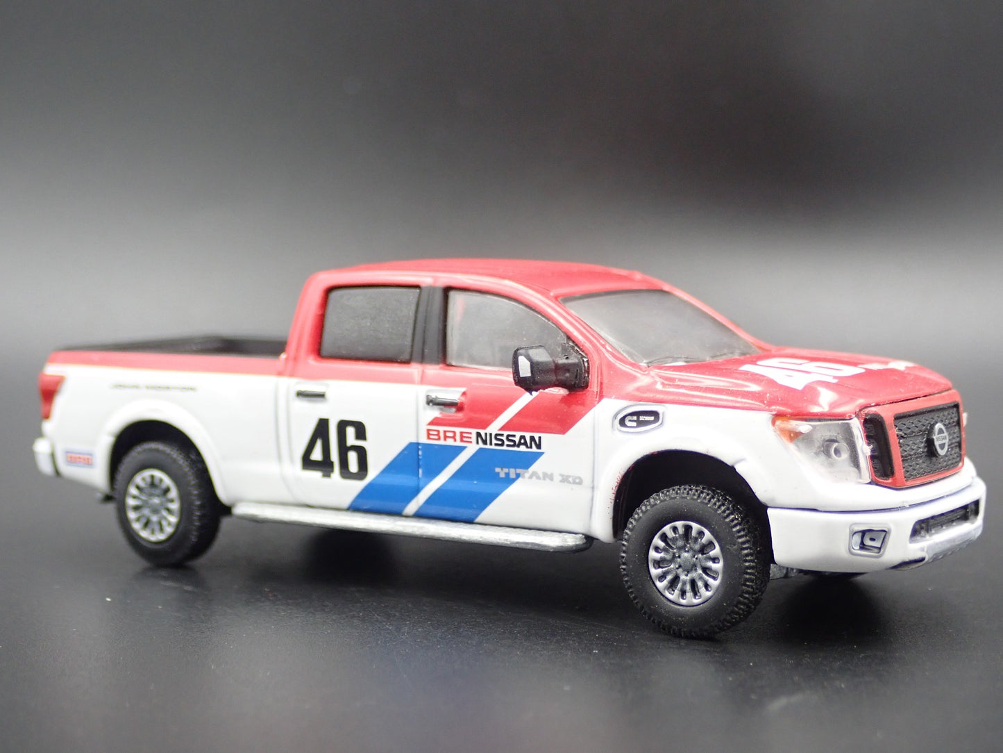 2016-2024 NISSAN TITAN XD PRO-4X TRUCK W HITCH BRE 1:64 SCALE DIECAST MODEL CAR