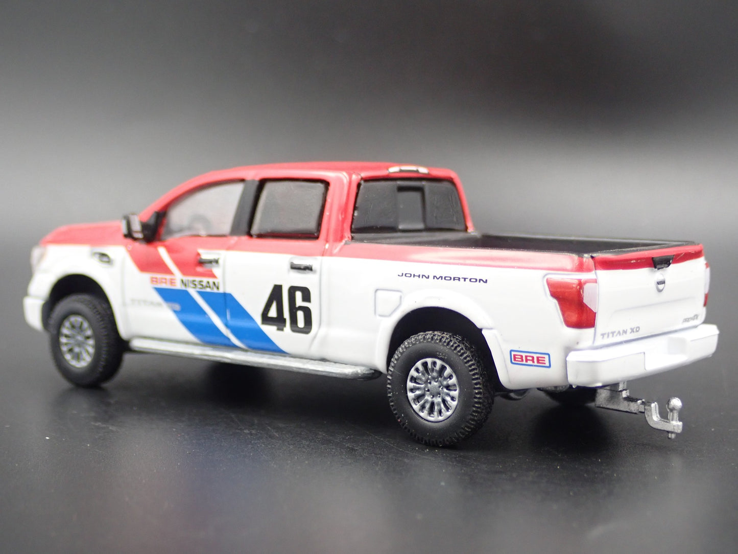 2016-2024 NISSAN TITAN XD PRO-4X TRUCK W HITCH BRE 1:64 SCALE DIECAST MODEL CAR