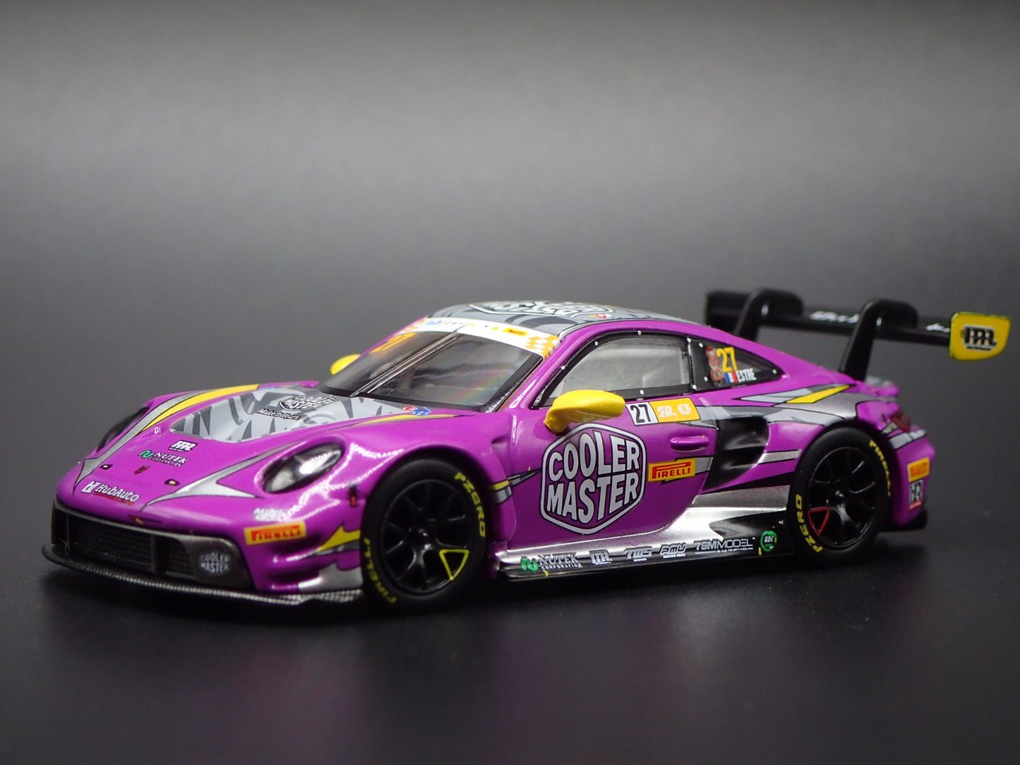 PORSCHE 911 GT3 R #27 2023 FIA GT WORLD CUP 70TH 1:64 SCALE DIECAST MODEL CAR