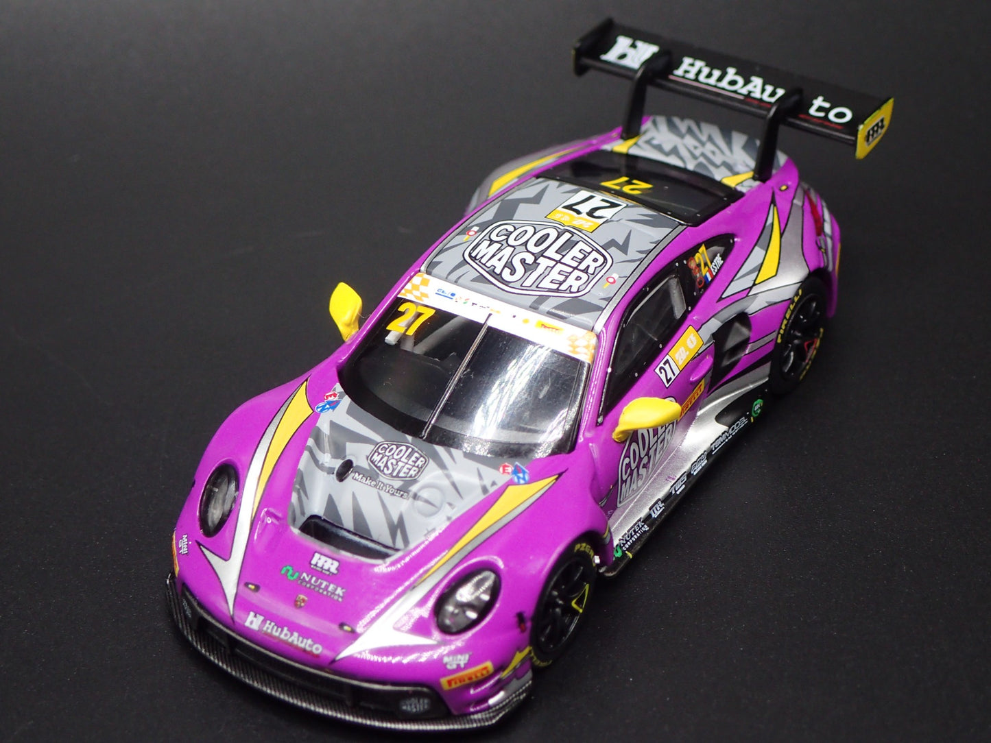 PORSCHE 911 GT3 R #27 2023 FIA GT WORLD CUP 70TH 1:64 SCALE DIECAST MODEL CAR