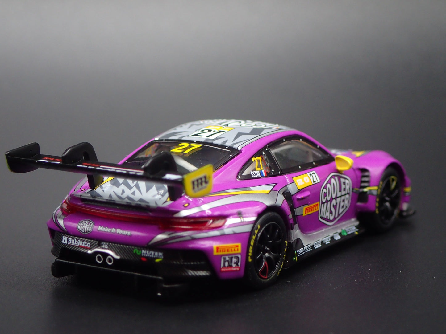 PORSCHE 911 GT3 R #27 2023 FIA GT WORLD CUP 70TH 1:64 SCALE DIECAST MODEL CAR