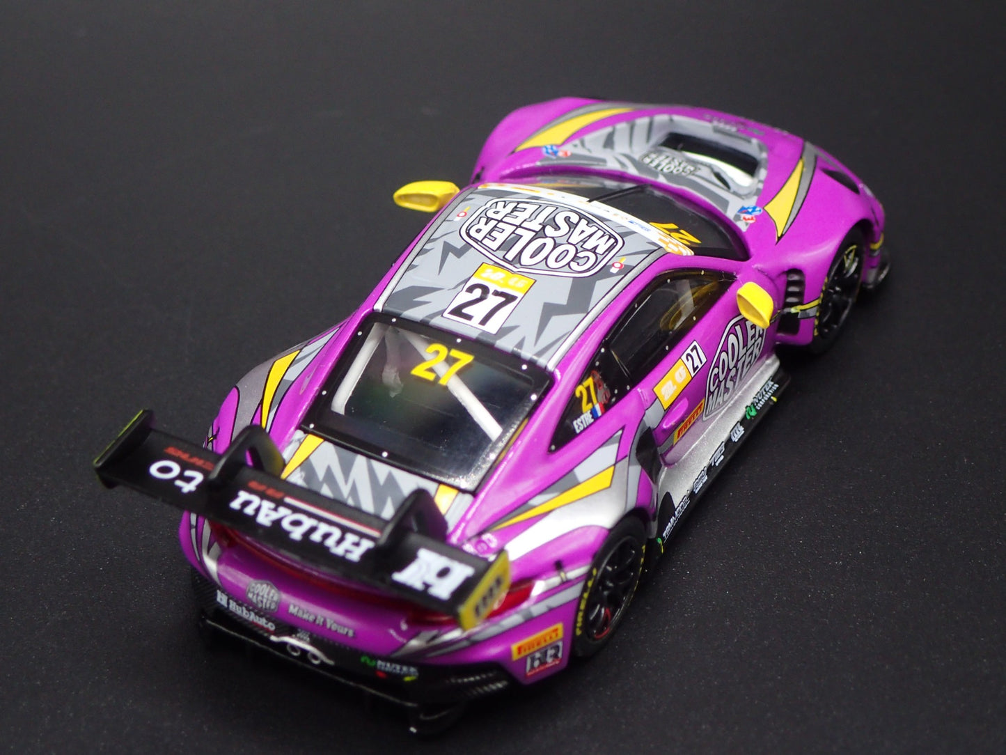 PORSCHE 911 GT3 R #27 2023 FIA GT WORLD CUP 70TH 1:64 SCALE DIECAST MODEL CAR