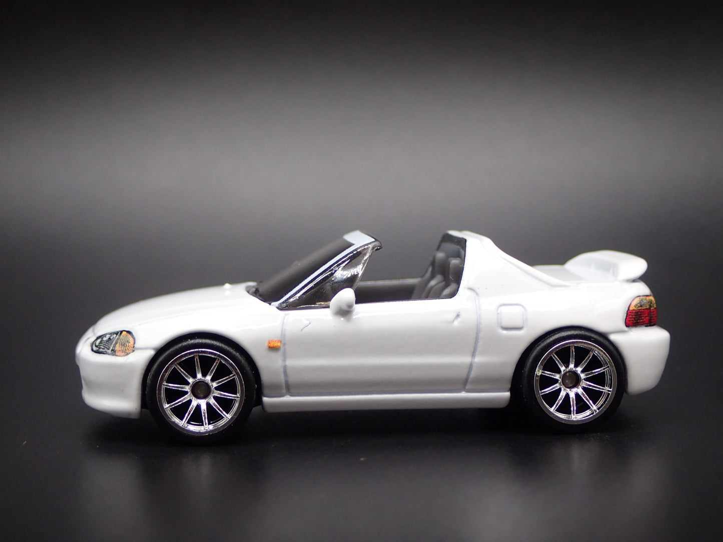 1993-1998 HONDA DEL SOL CRX WHITE 1:64 SCALE COLLECTIBLE DIECAST MODEL CAR
