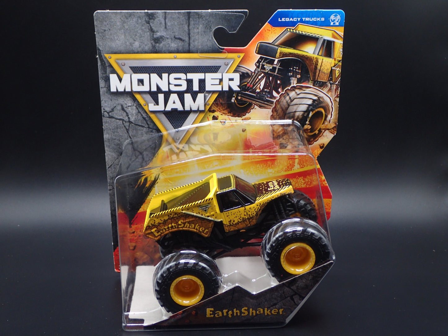 2025 SPIN MASTER MONSTER JAM TRUCK EARTH SHAKER DUMP LEGACY TRUCKS SERIES 43