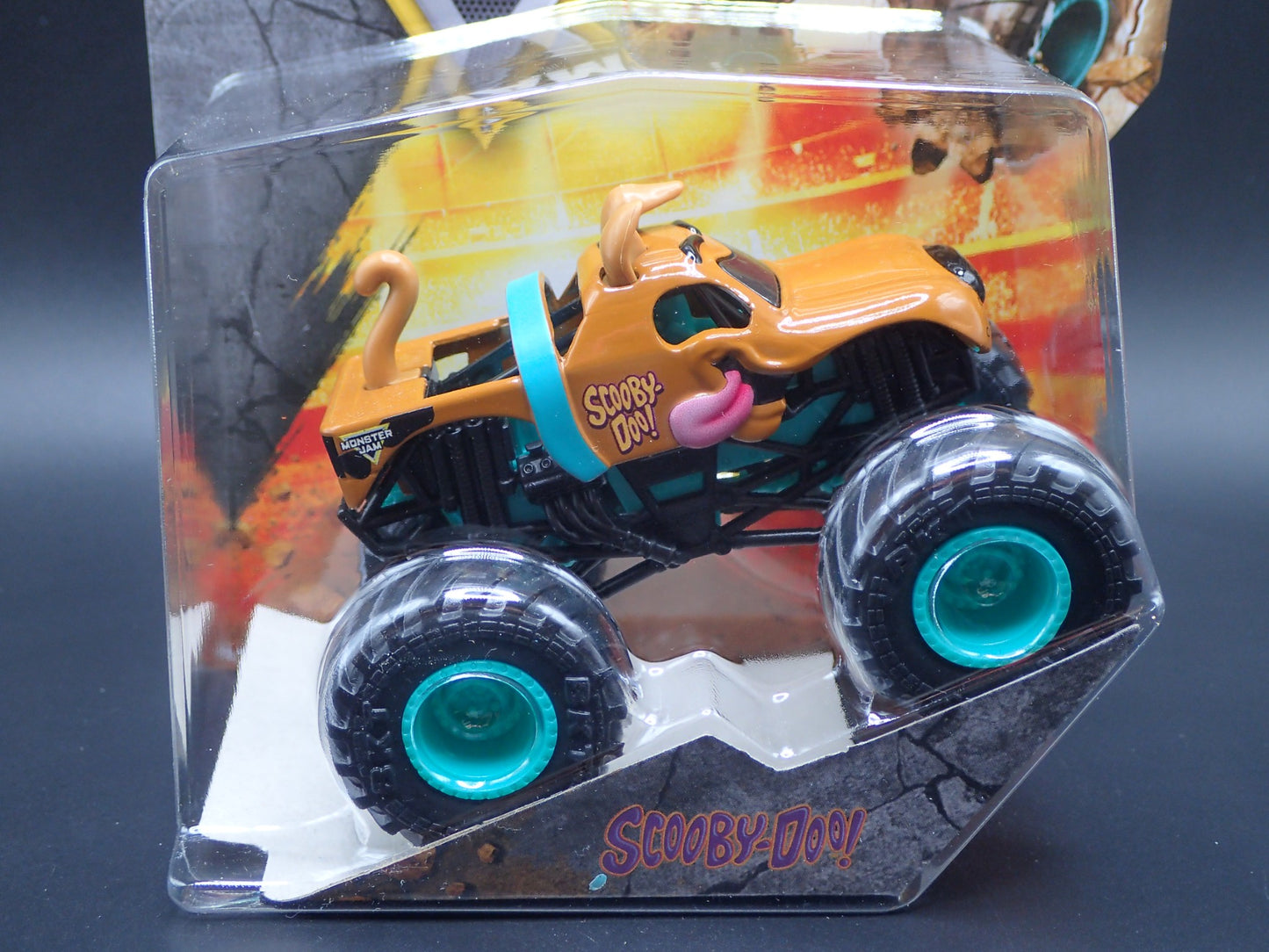 2025 SPIN MASTER MONSTER JAM TRUCK SCOOBY DOO ARENA FAVORITES SERIES 43 RARE