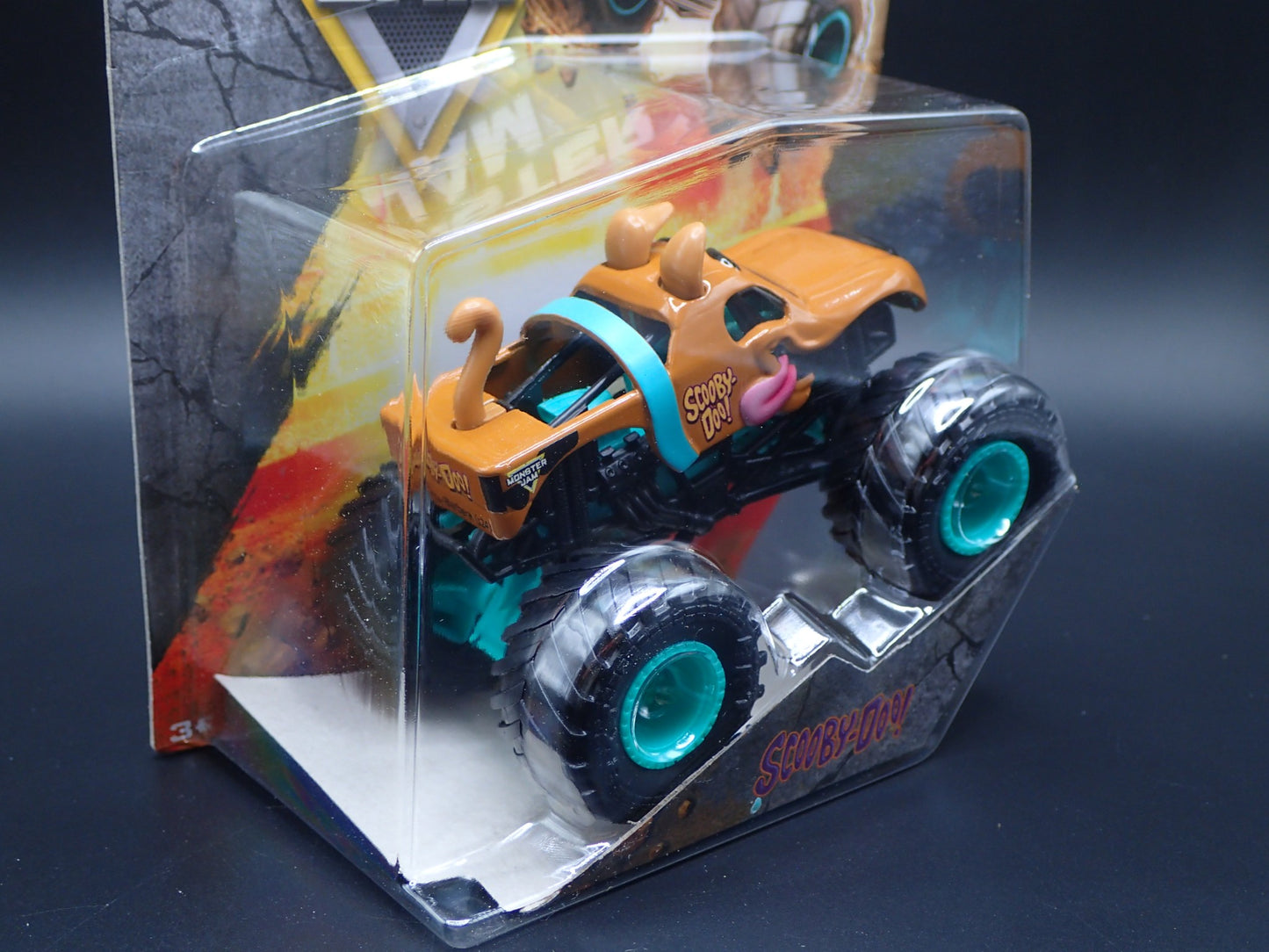 2025 SPIN MASTER MONSTER JAM TRUCK SCOOBY DOO ARENA FAVORITES SERIES 43 RARE