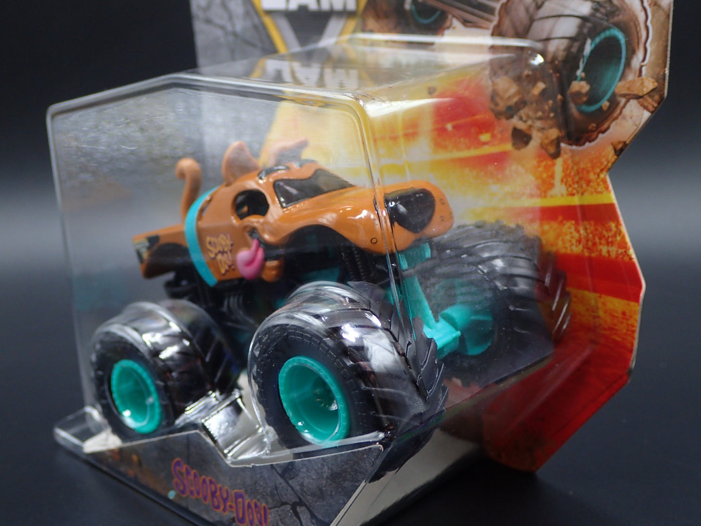 2025 SPIN MASTER MONSTER JAM TRUCK SCOOBY DOO ARENA FAVORITES SERIES 43 RARE