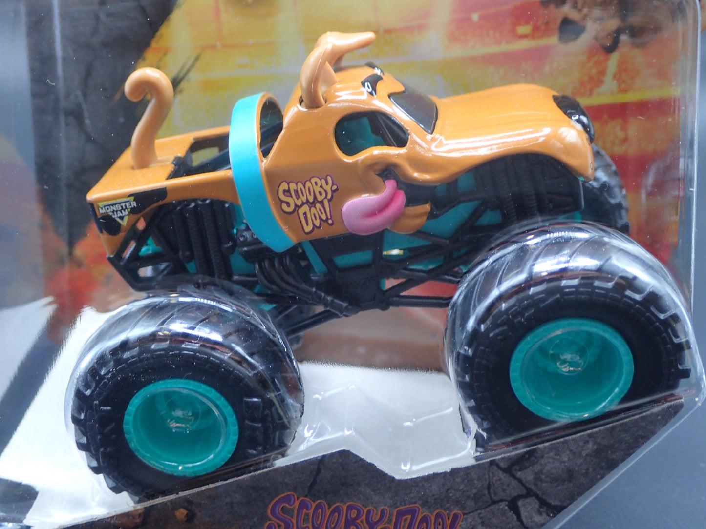 2025 SPIN MASTER MONSTER JAM TRUCK SCOOBY DOO ARENA FAVORITES SERIES 43 RARE