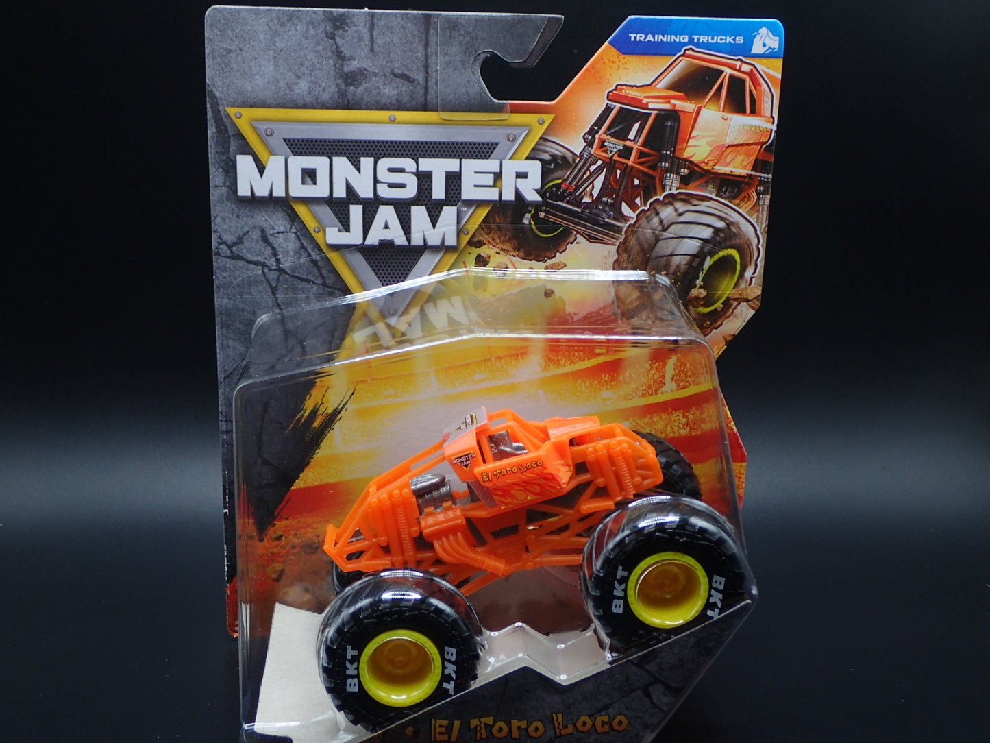 2025 SPIN MASTER MONSTER JAM TRUCK EL TORO LOCO TRAINING TRUCKS CHASE SERIES 43