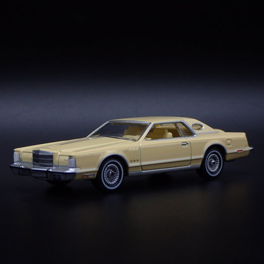 1979 79 LINCOLN CONTINENTAL MARK V RARE 1:64 SCALE DIORAMA DIECAST MODEL CAR-Burning Rubber Toy Company