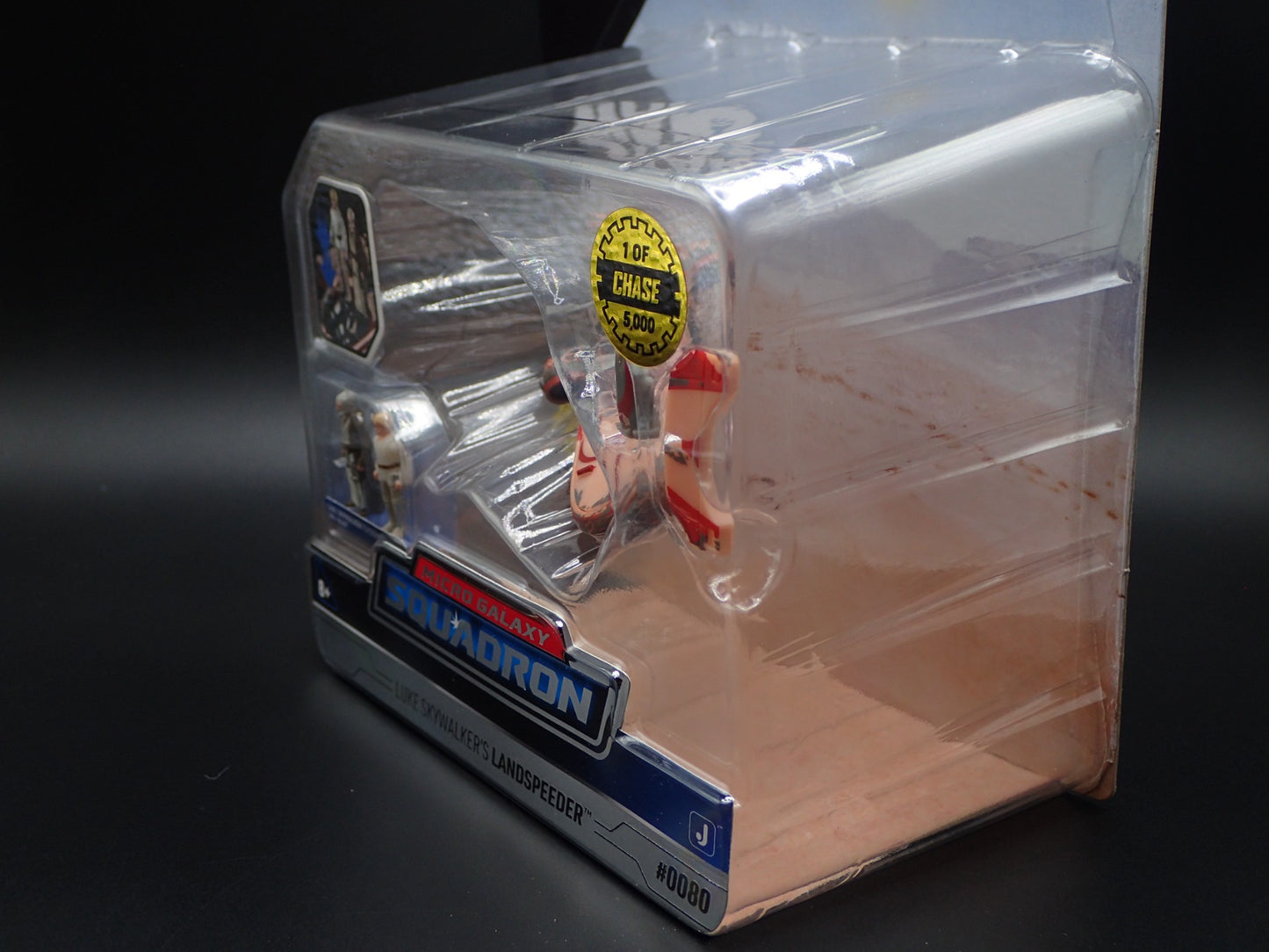 2025 STAR WARS MICRO GALAXY SQUADRON LUKE SKYWALKERS LANDSPEEDER CHASE SERIES 4