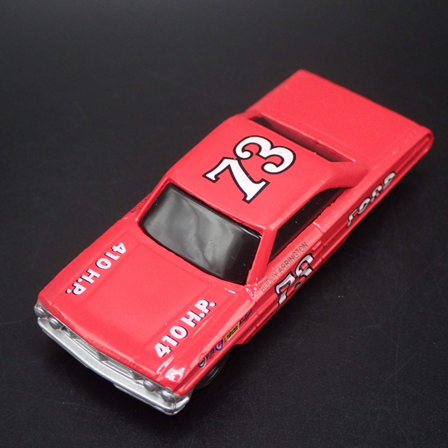 1969 69 FORD TORINO COBRA BUDDY ARRINGTON 73 NASCAR 1:64 SCALE DIECAST MODEL CAR
