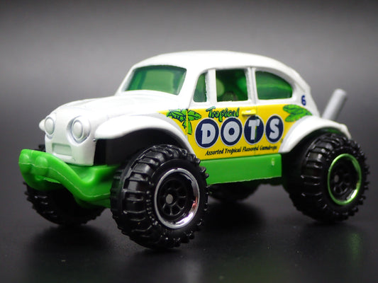 VW VOLKSWAGEN BAJA BEETLE BUG 4X4 DOTS  1:64 SCALE DIORAMA DIECAST MODEL CAR