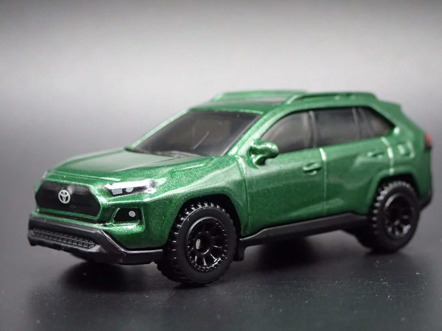 2019-2025 TOYOTA RAV4 TRD SUV GREEN 1/64 SCALE COLLECTIBLE DIECAST MODEL TRUCK