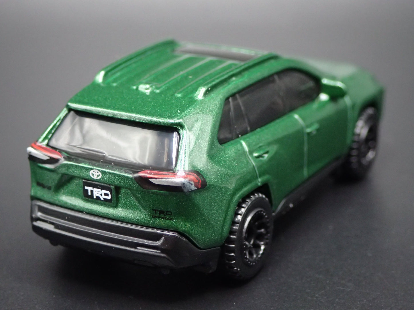 2019-2025 TOYOTA RAV4 TRD SUV GREEN 1/64 SCALE COLLECTIBLE DIECAST MODEL TRUCK