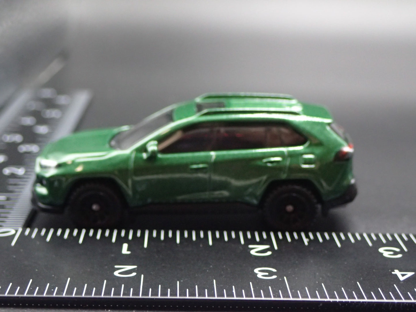 2019-2025 TOYOTA RAV4 TRD SUV GREEN 1/64 SCALE COLLECTIBLE DIECAST MODEL TRUCK