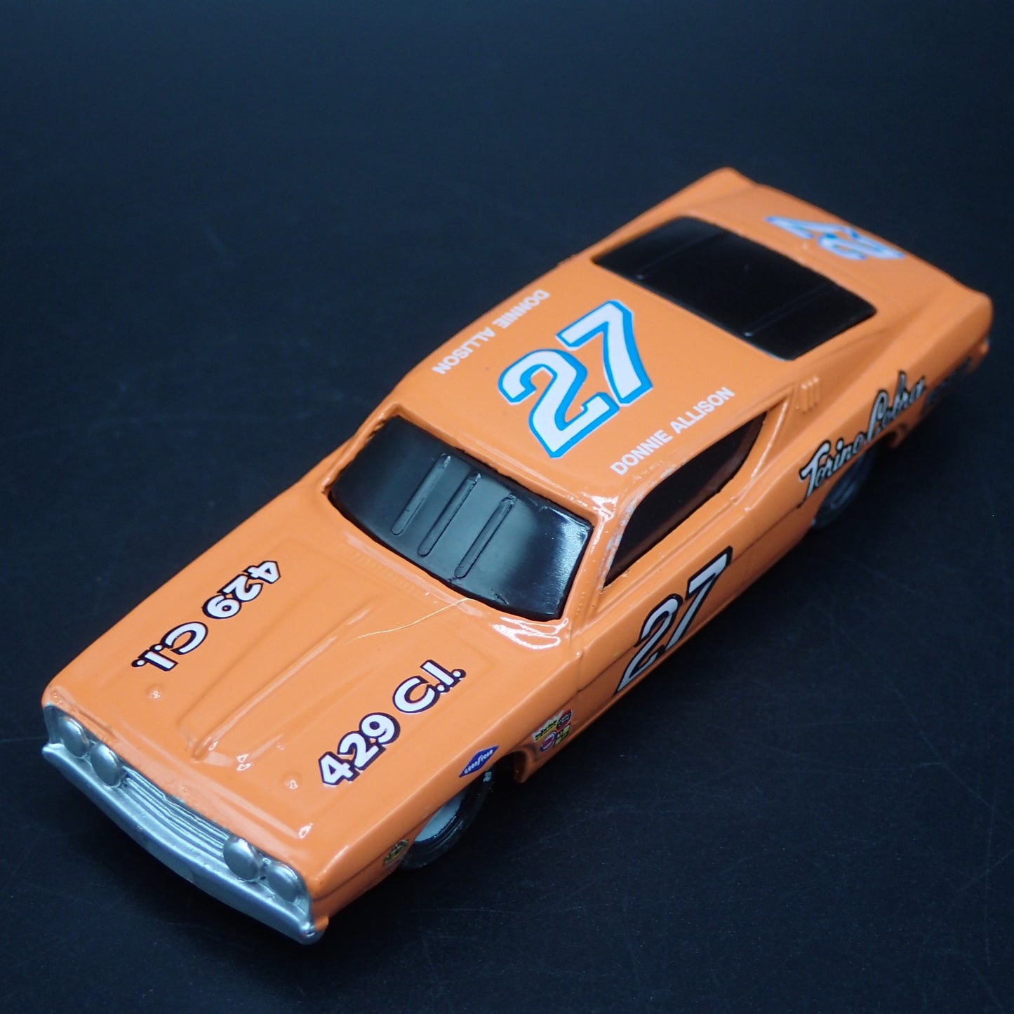 1969 69 FORD TORINO COBRA DONNIE ALLISON #27 NASCAR 1:64 SCALE DIECAST MODEL CAR