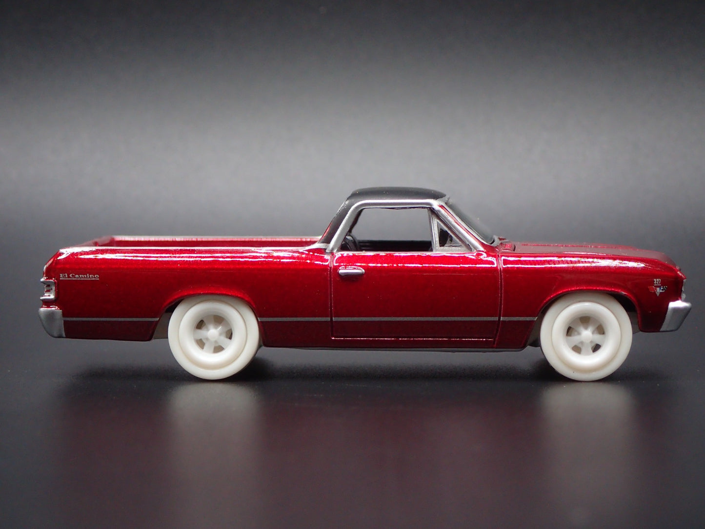 1967 67 CHEVY CHEVROLET EL CAMINO ULTRA RED CHASE 1:64 SCALE DIECAST MODEL CAR