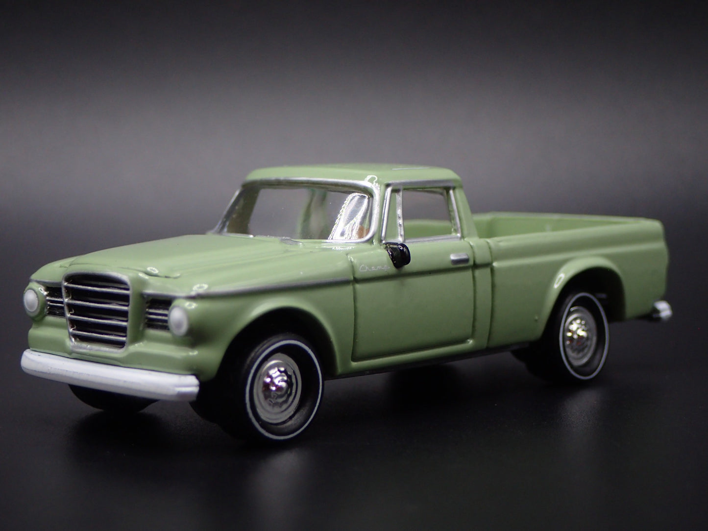 1960-1964 STUDEBAKER CHAMP PICKUP TRUCK W HITCH 1:64 SCALE DIECAST MODEL CAR