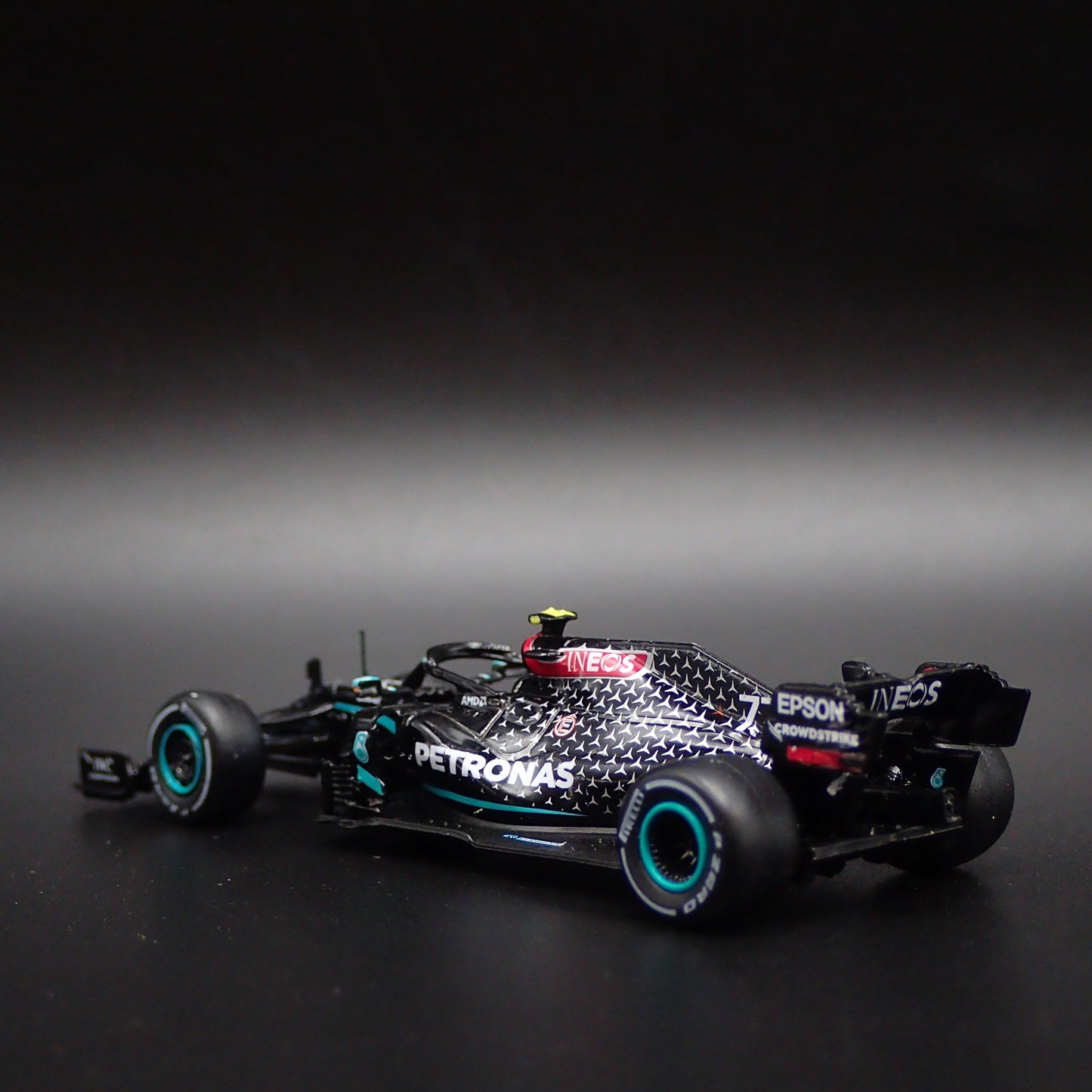 MERCEDES-AMG F1 W11 EQ PERFORMANCE VALTTERI BOTTAS 1:64 SCALE DIECAST MODEL CAR