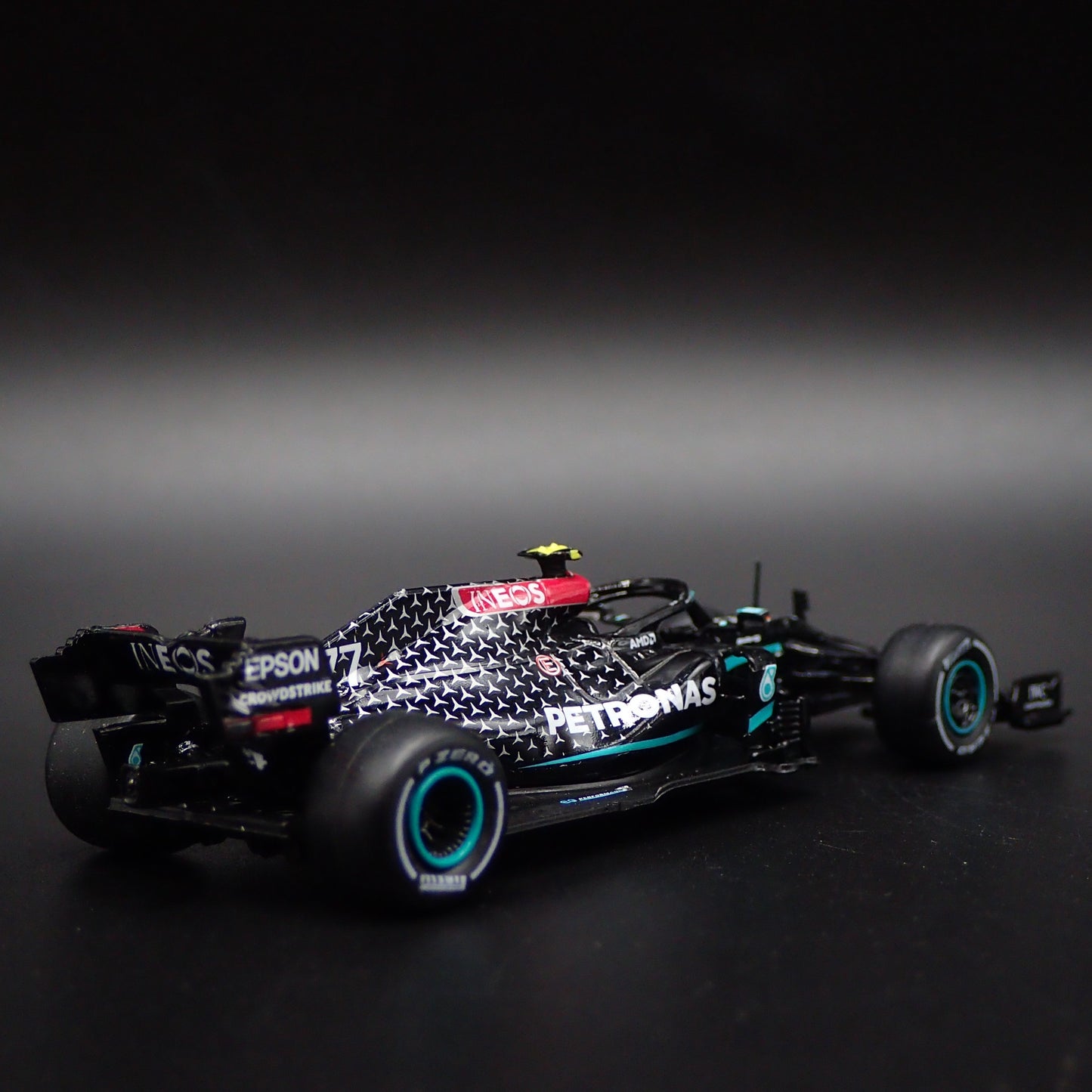 MERCEDES-AMG F1 W11 EQ PERFORMANCE VALTTERI BOTTAS 1:64 SCALE DIECAST MODEL CAR