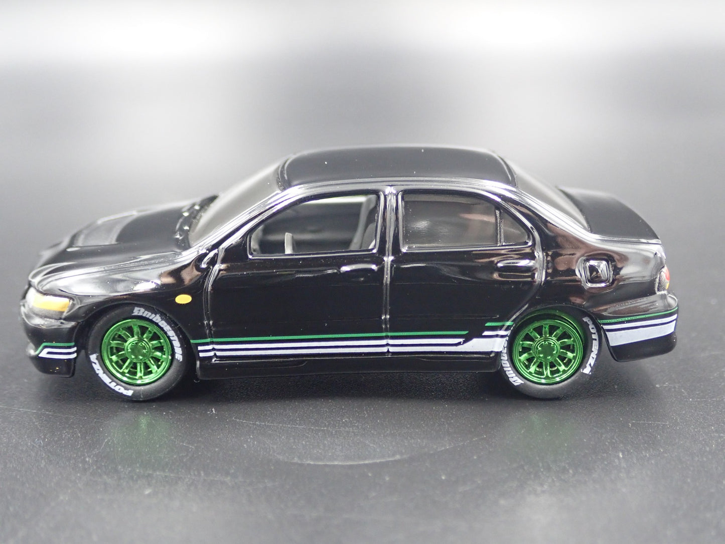 1999-2007 MITSUBISHI LANCER EVOLUTION EVO IV BLACK 1:64 SCALE DIECAST MODEL CAR