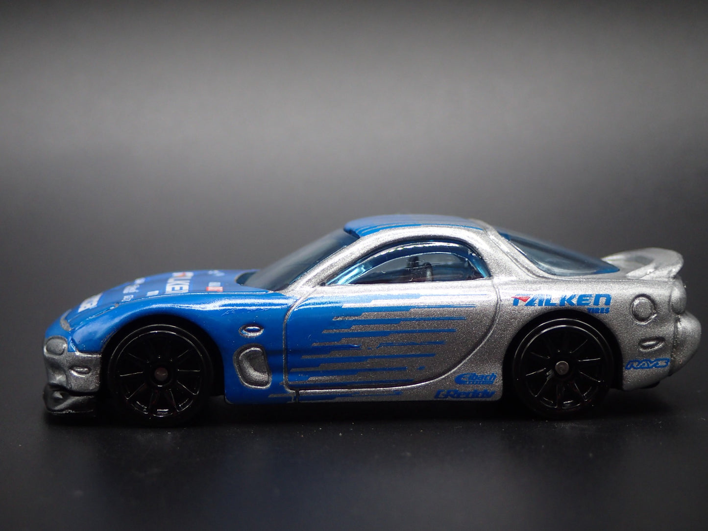 1992-2002 MAZDA RX7 JDM FALKEN 1:64 SCALE COLLECTIBLE DIORAMA DIECAST MODEL CAR