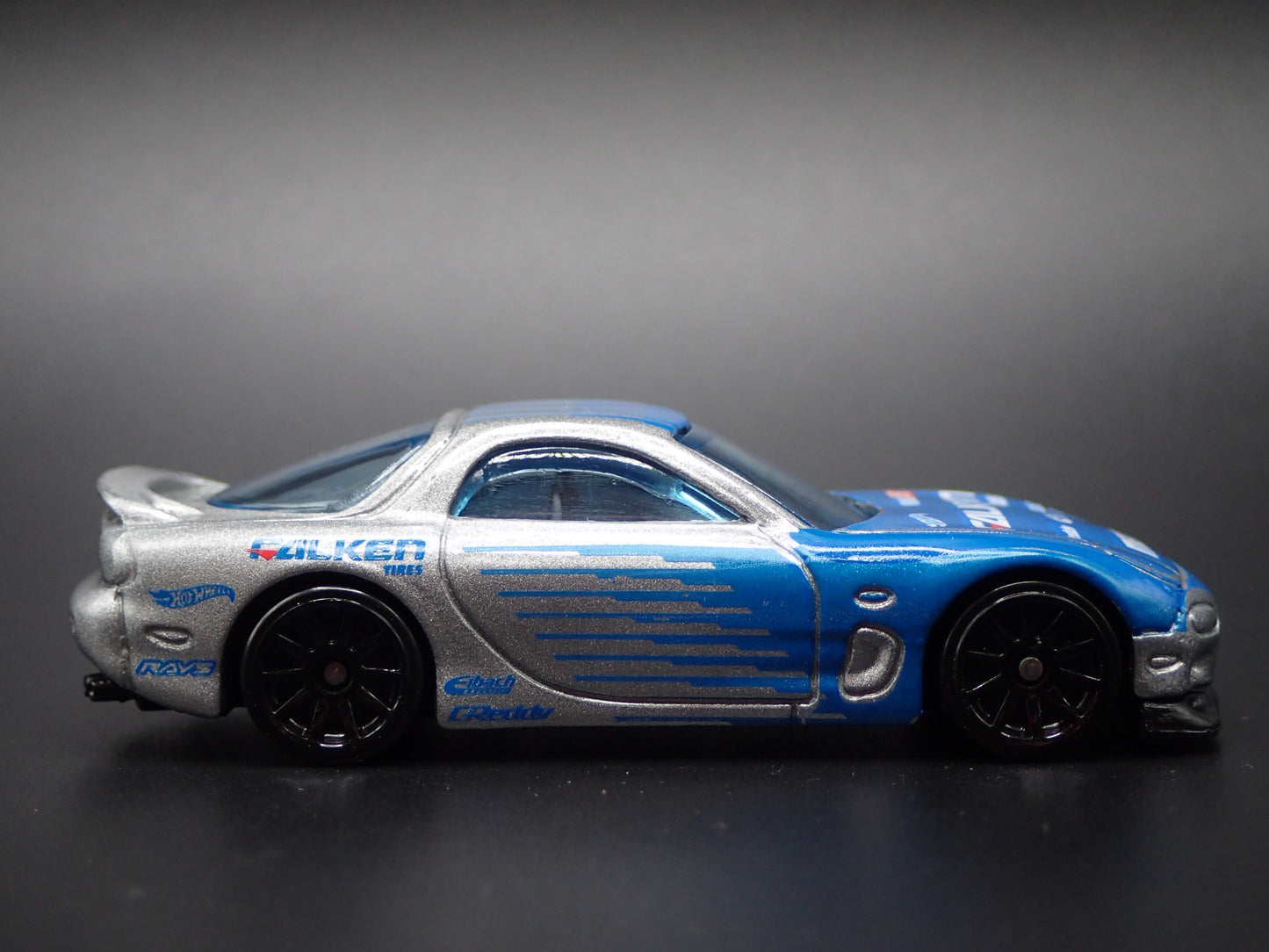 1992-2002 MAZDA RX7 JDM FALKEN 1:64 SCALE COLLECTIBLE DIORAMA DIECAST MODEL CAR