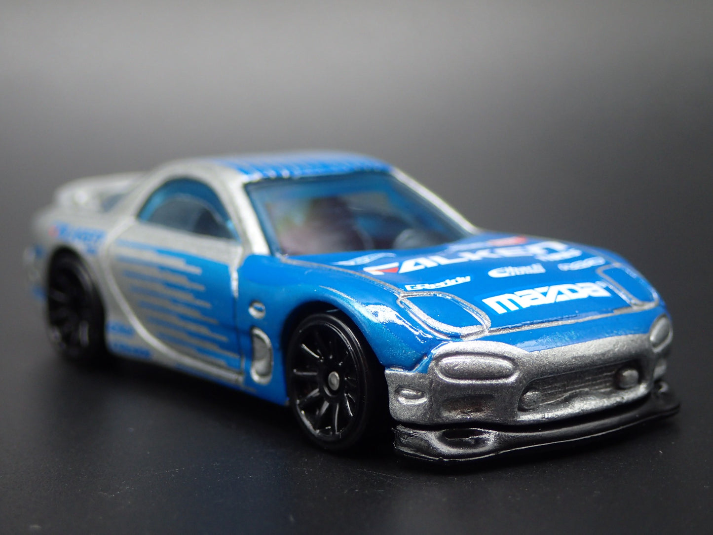 1992-2002 MAZDA RX7 JDM FALKEN 1:64 SCALE COLLECTIBLE DIORAMA DIECAST MODEL CAR