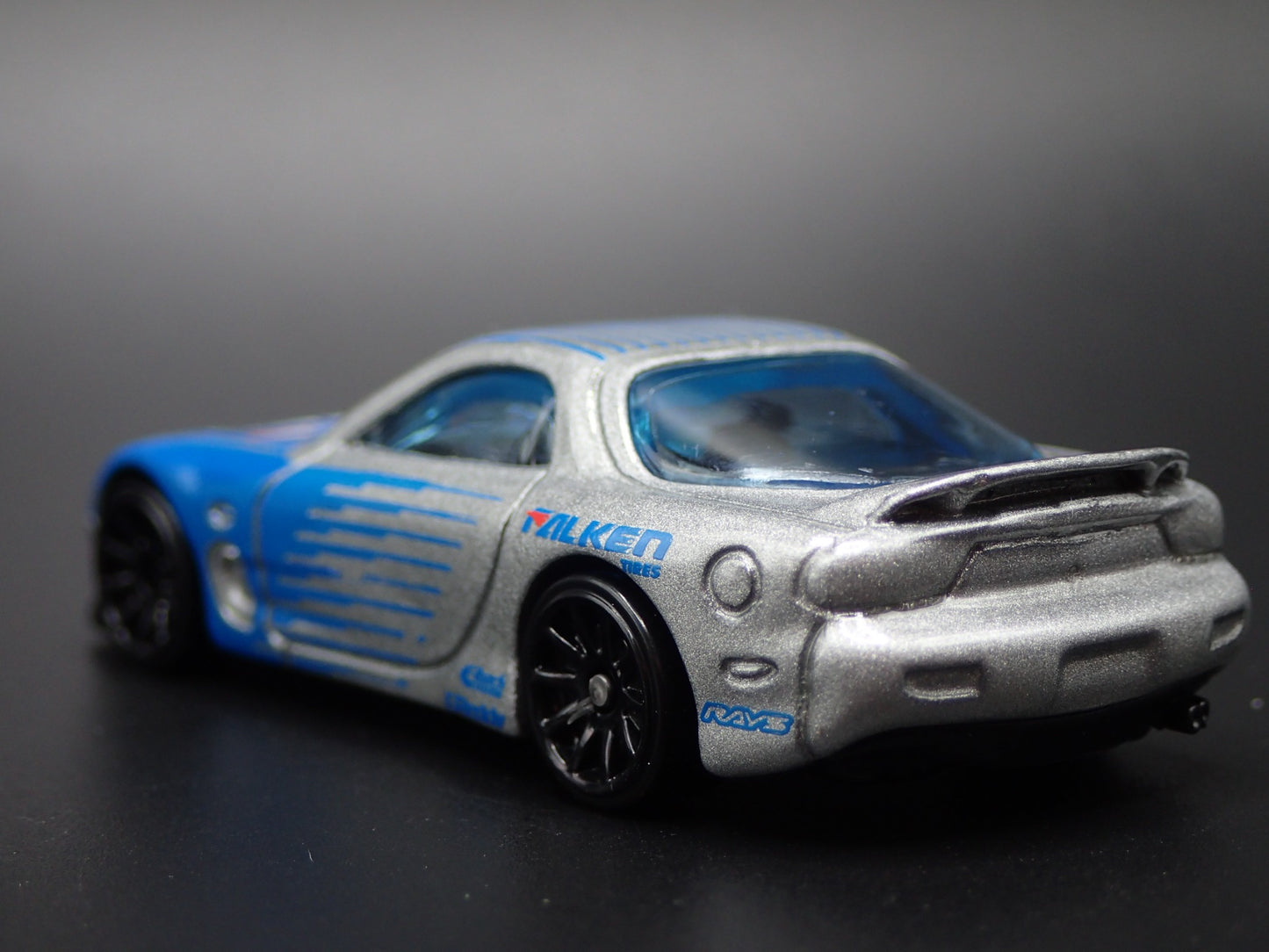 1992-2002 MAZDA RX7 JDM FALKEN 1:64 SCALE COLLECTIBLE DIORAMA DIECAST MODEL CAR